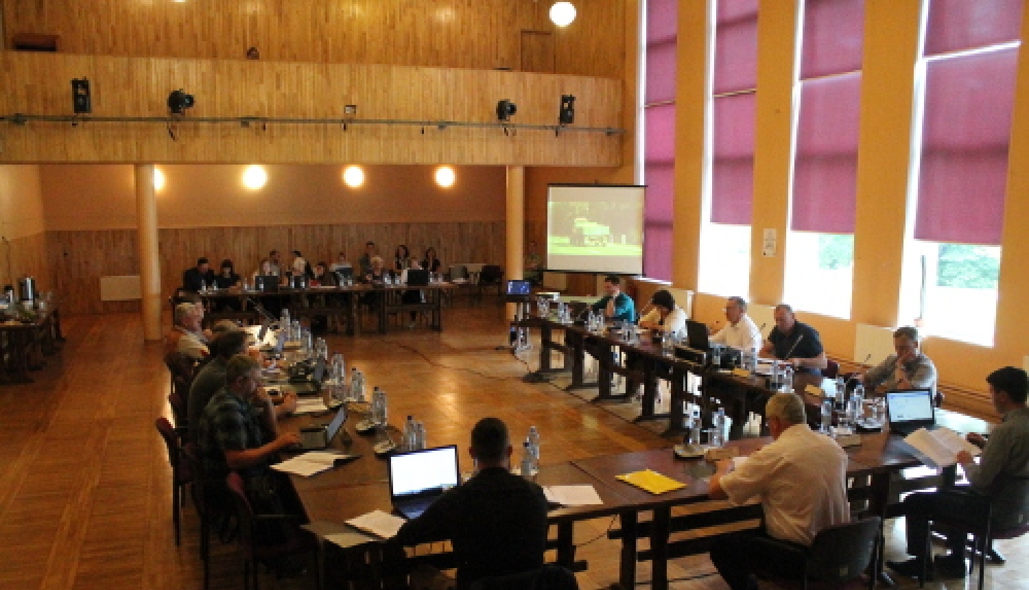 Domes sēde un iedzīvotāju tikšanās ar Dienvidkurzemes novada pašvaldības domes deputātiem Rucavā